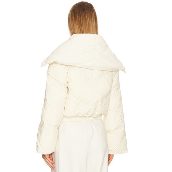 Toast Society Iris Puffer in Ivory NWT Size Small - Picture 4 of 4